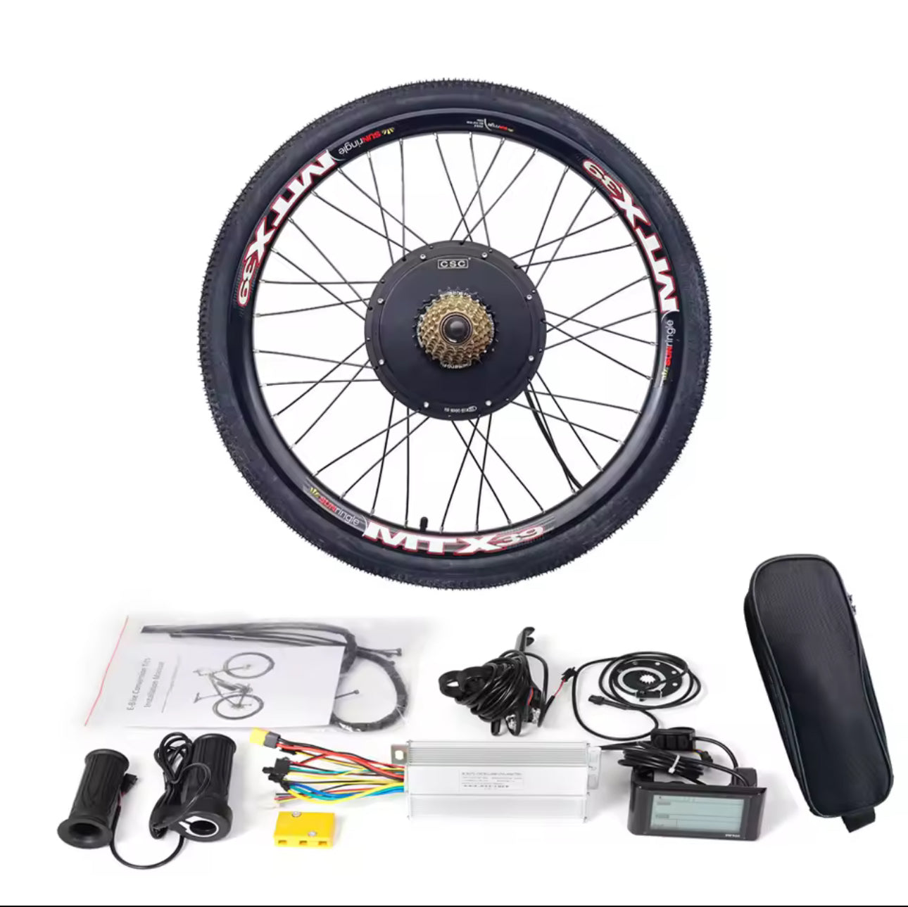 Kit + Battery Bundle — 1000W & 36v13ah